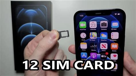 iPhone 12 / 12 Pro How to Insert / Remove SIM Card! .